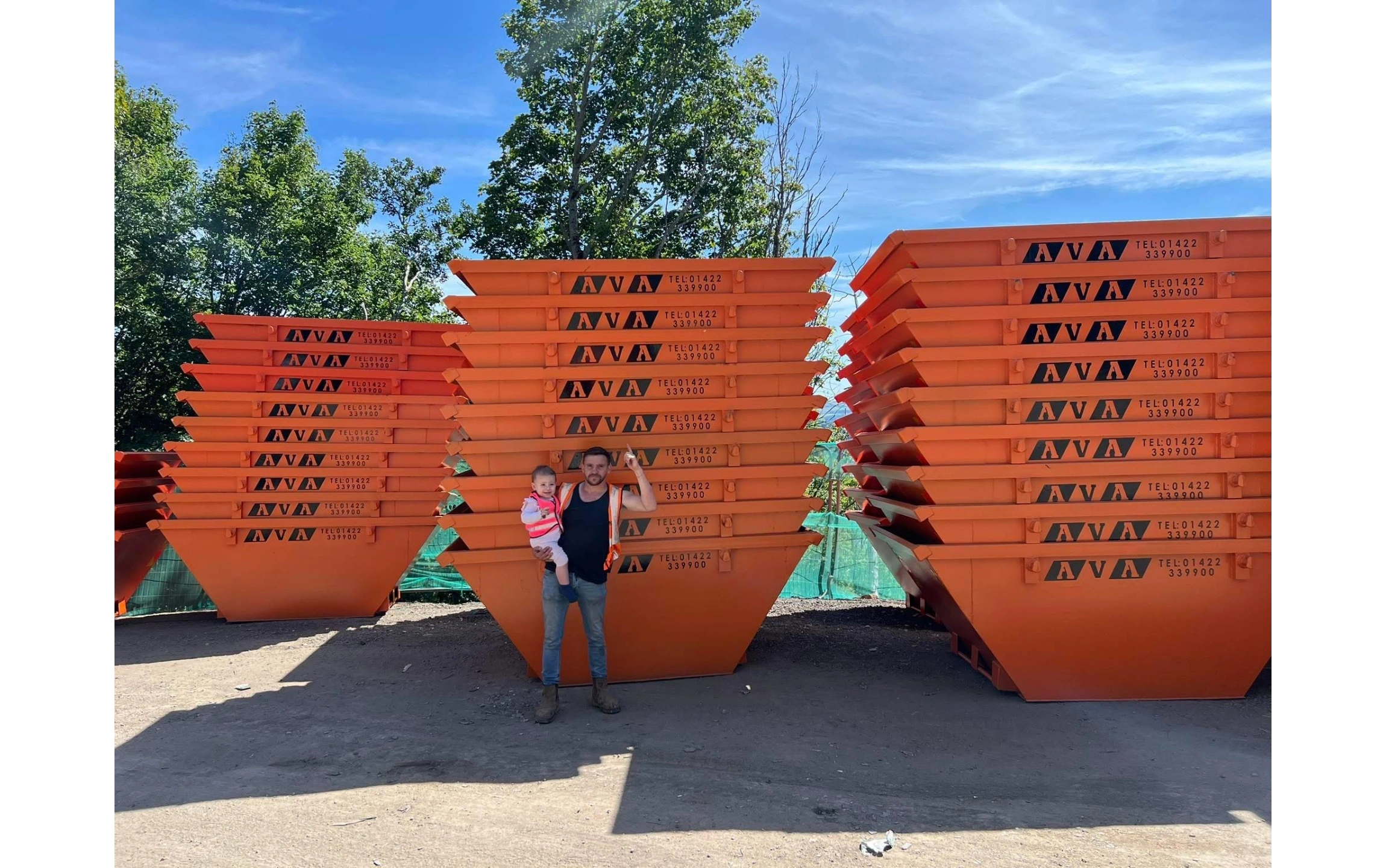AVA Waste Management team